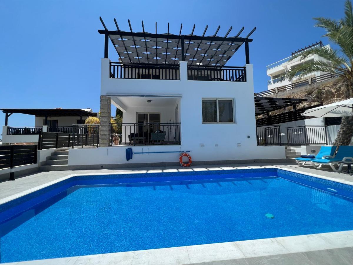 Villa Marina Sea-View Private Pool Peyia Ngoại thất bức ảnh