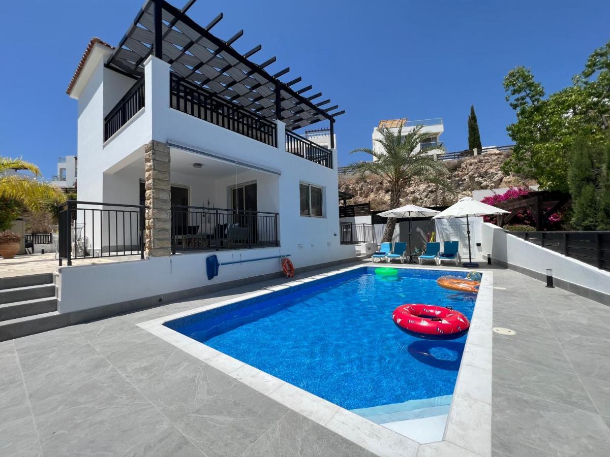 Villa Marina Sea-View Private Pool Peyia Ngoại thất bức ảnh