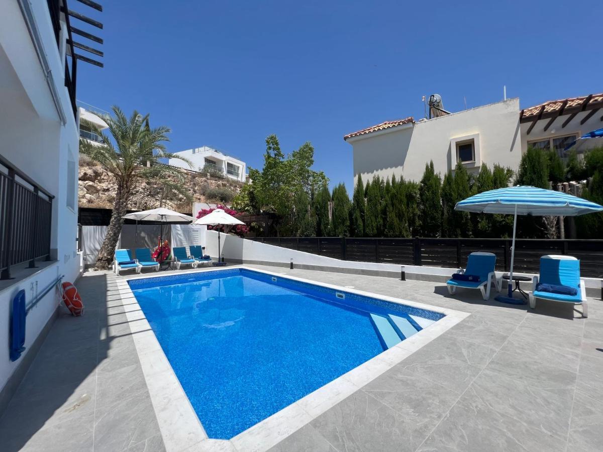 Villa Marina Sea-View Private Pool Peyia Ngoại thất bức ảnh